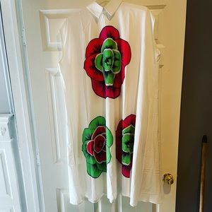 Sleeveless oversize dress